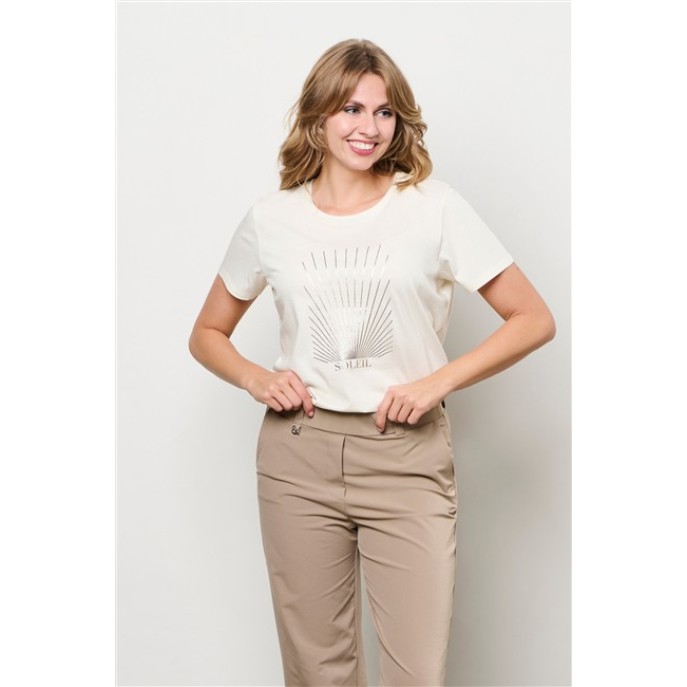 Andco Woman T-shirt Soleil Beige